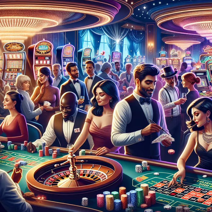 Tampilan permainan slot online populer di radjaspin
